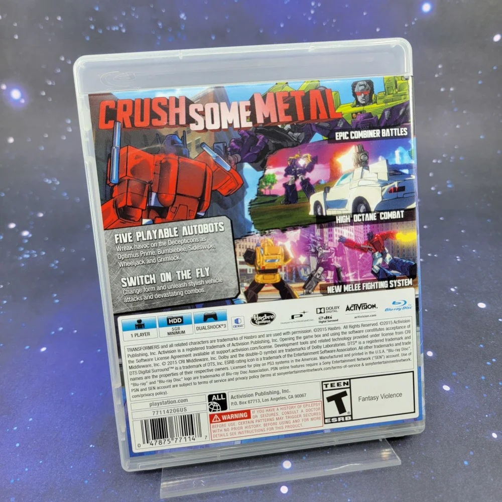 Transformers Devastation Sony PlayStation 3 PS3 Activision Platinum Games